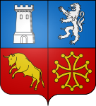 Blason ville fr Colomiers (Haute-Garonne)